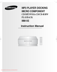 Samsung MM-X5 Instruction manual