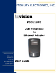Mobility Electronics INVISION PS6U1UPE User guide