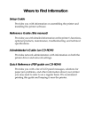 Epson AcuLaser C4000 Setup guide