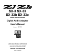 Antex electronics SX-11 User`s manual