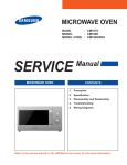 Samsung CM1079 Service manual