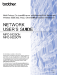 Brother MFC-9325CW User`s guide
