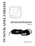 Campbell GPS16X-HVS Instruction manual