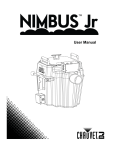 Chauvet NIMBUS User manual