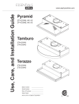 Zephyr ZTE-E36AS Installation guide