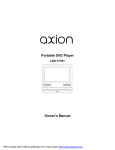 Axion LMD-6708Y Owner`s manual