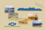 Chevrolet 2000 Malibu Owner`s manual