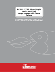 Baumatic BC391.2TCSS User manual