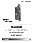 Altinex DA1930CT User`s guide