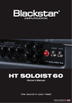 Blackstar HT Soloist 60 Owner`s manual