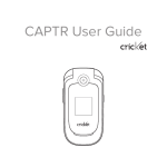 Cricket CAPTR User guide