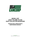 Camcorp HVP Specifications