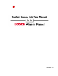 Bosch 7000 Series Hardware manual