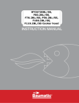 Baumatic BTC6720BL User manual