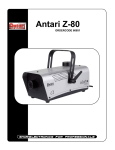 Antari Z-80 Product guide