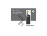 Motorola RMV2080 Operating instructions