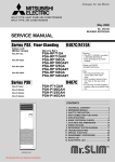 Mitsubishi Electric PSH-P.GAH Service manual