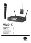 AKG WMS 450 - SERVICE User manual