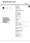 Ariston OK 89ED X 60HZ Operating instructions