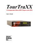 Alcorn Mcbride TourTraXX User`s guide