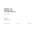 Viking VX 900 MHz LTR Service manual