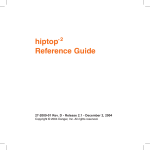 hiptop® 2 Reference Guide