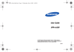 Samsung M320 User guide