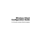 Wireless Client Configuration Guide