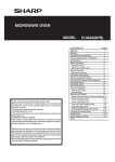 Sharp R-30A0W Specifications