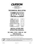 Carson SC-1022-10 Specifications