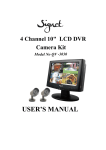 Signet QV-3030 User`s manual