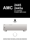 AMC 2445 Specifications