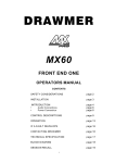 Drawmer MX PRO MX60 Specifications