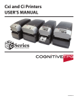 CognitiveTPG C Series User`s manual