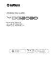 Yamaha YDG2030 Specifications