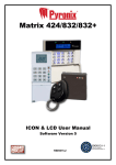 Pyronix Matrix 832 User manual