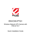Encore ENVCWI-PTG1 - ADVANCED Installation guide