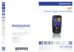 Datalogic Hand-held devices II User`s manual