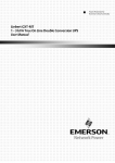 Emerson Liebert GXT-MT User manual