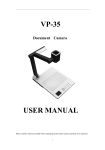 Buhl VP-30 User manual