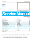 AOC LE32W037M Operating instructions