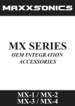 MX OEM Integration (MX-1, MX-2, MX-3, MX-4)
