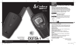 Cobra microTALK 650 Owner`s manual