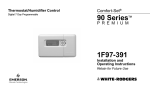 Emerson 1F97-391 Operating instructions