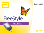 Abbott FreeStyle InsuLinx Specifications