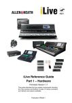 ALLEN & HEATH iLIVE User guide