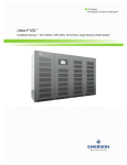 Emerson NXL UPS Systems Installation manual