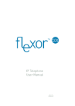 Camrivox Ltd. Flexor 500 User manual