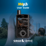 Audiovox XMp3i User guide