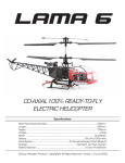 Century Helicopter Products CENTURY LAMA 6 Specifications
